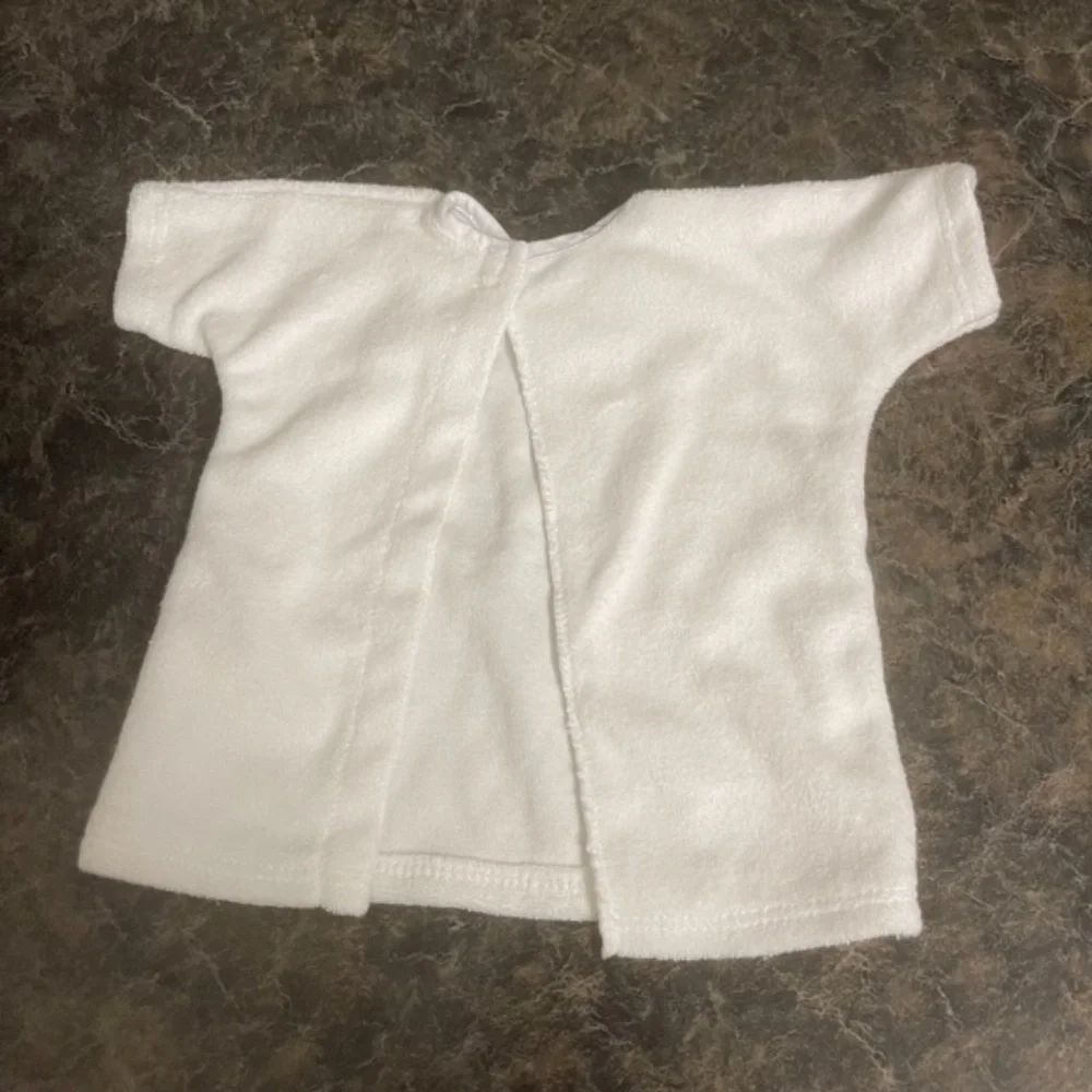 American‎ Girl Doll White Spa Deluxe Robe/Wrap